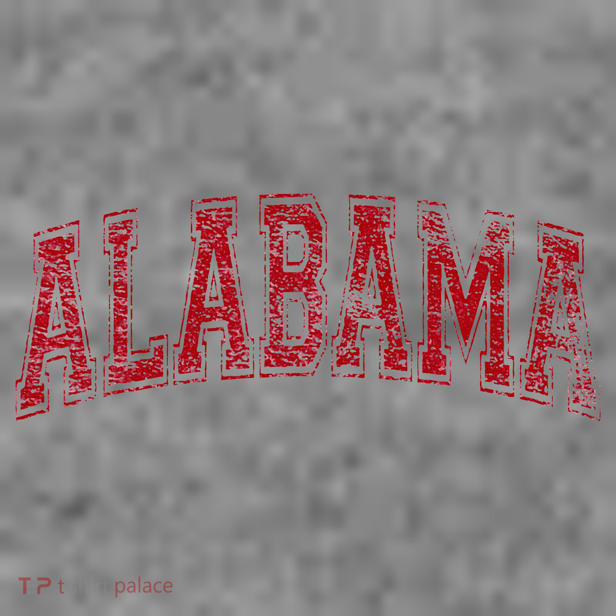 State Of Alabama Varsity Style Sweatshirt Cinch Pack Bag