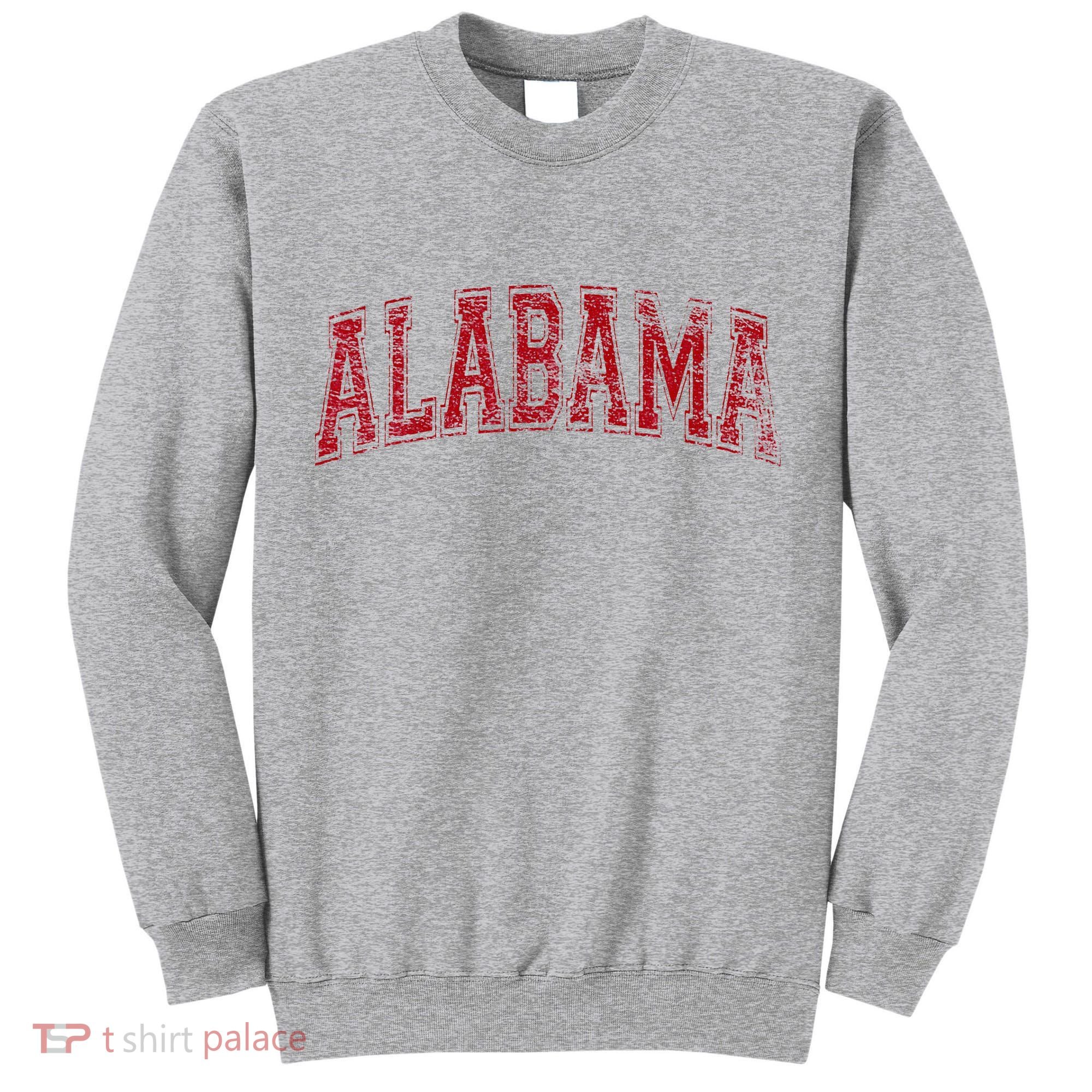 State Of Alabama Varsity Style Tall Sweatshirt