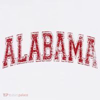 State Of Alabama Varsity Style Coffee Mug thumb 5