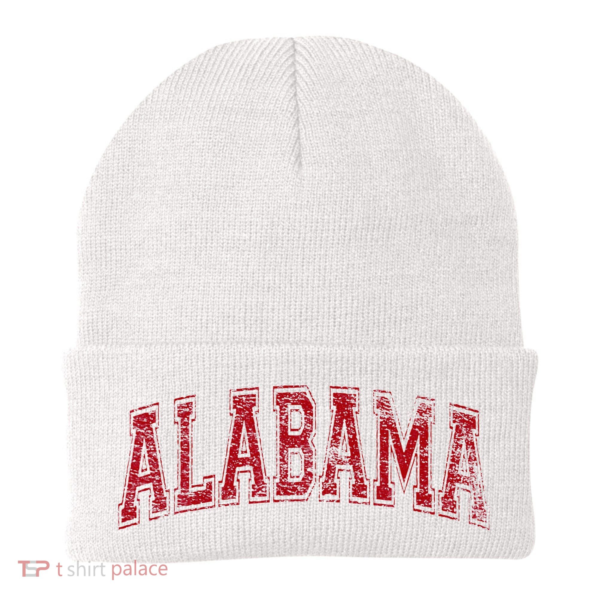 State Of Alabama Varsity Style Beanie