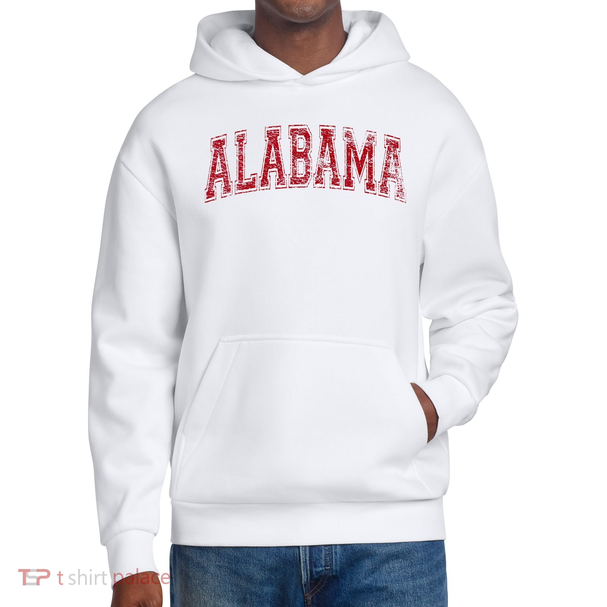State Of Alabama Varsity Style District V.I.T. Heavyweight Hoodie
