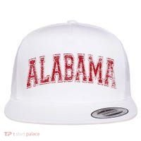 State Of Alabama Varsity Style Flat Bill Trucker Hat thumb 0