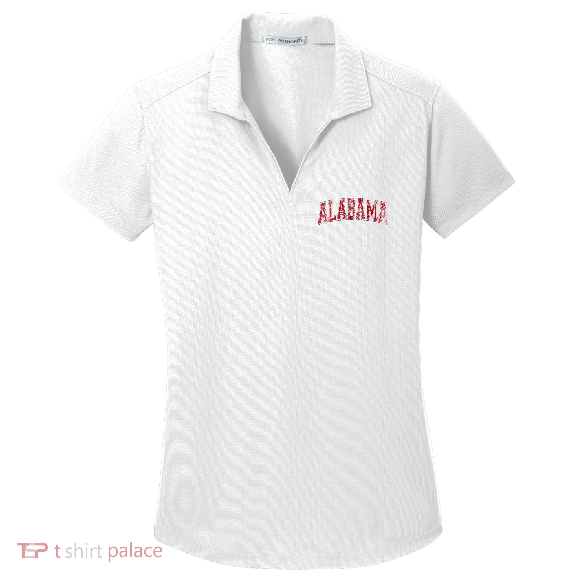 State Of Alabama Varsity Style Women's Dry Zone Grid Polo