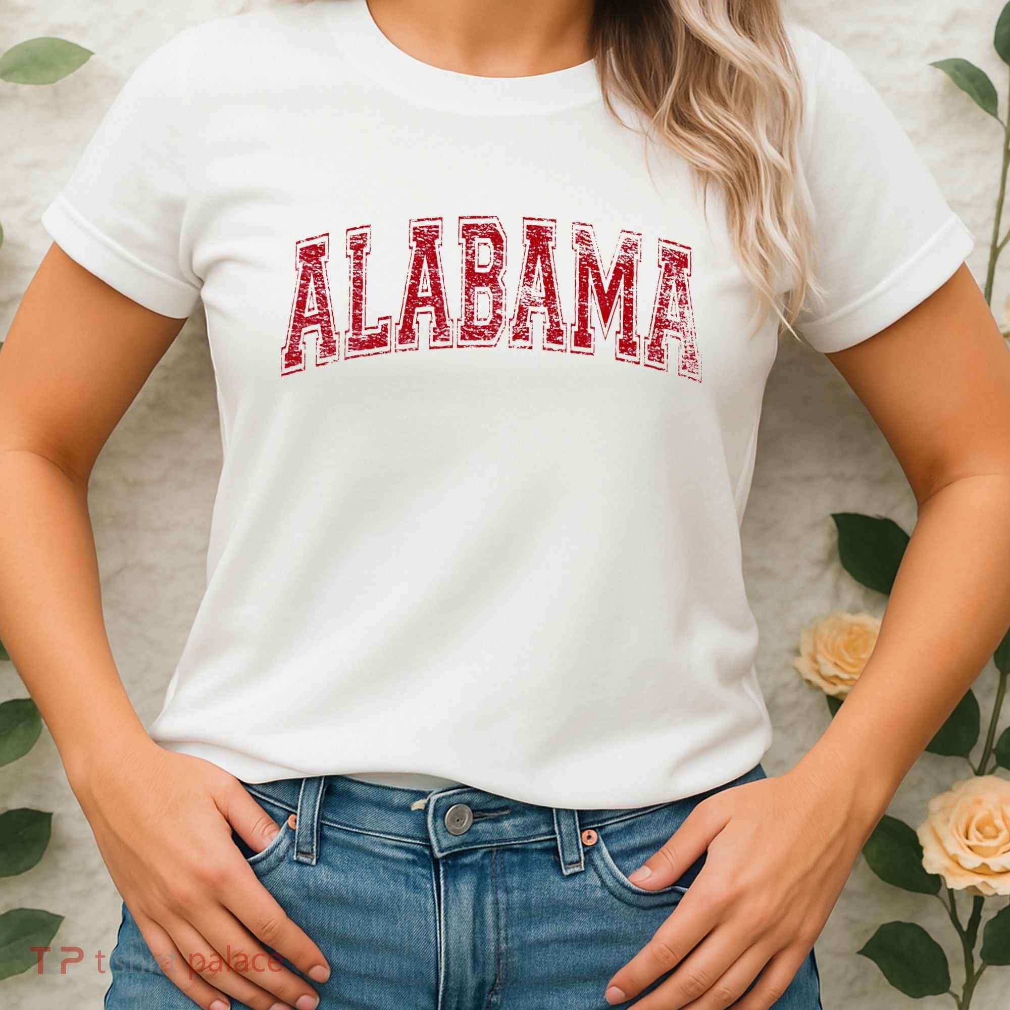 State Of Alabama Varsity Style Women's T-Shirt