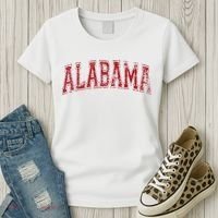State Of Alabama Varsity Style Women's T-Shirt thumb 3