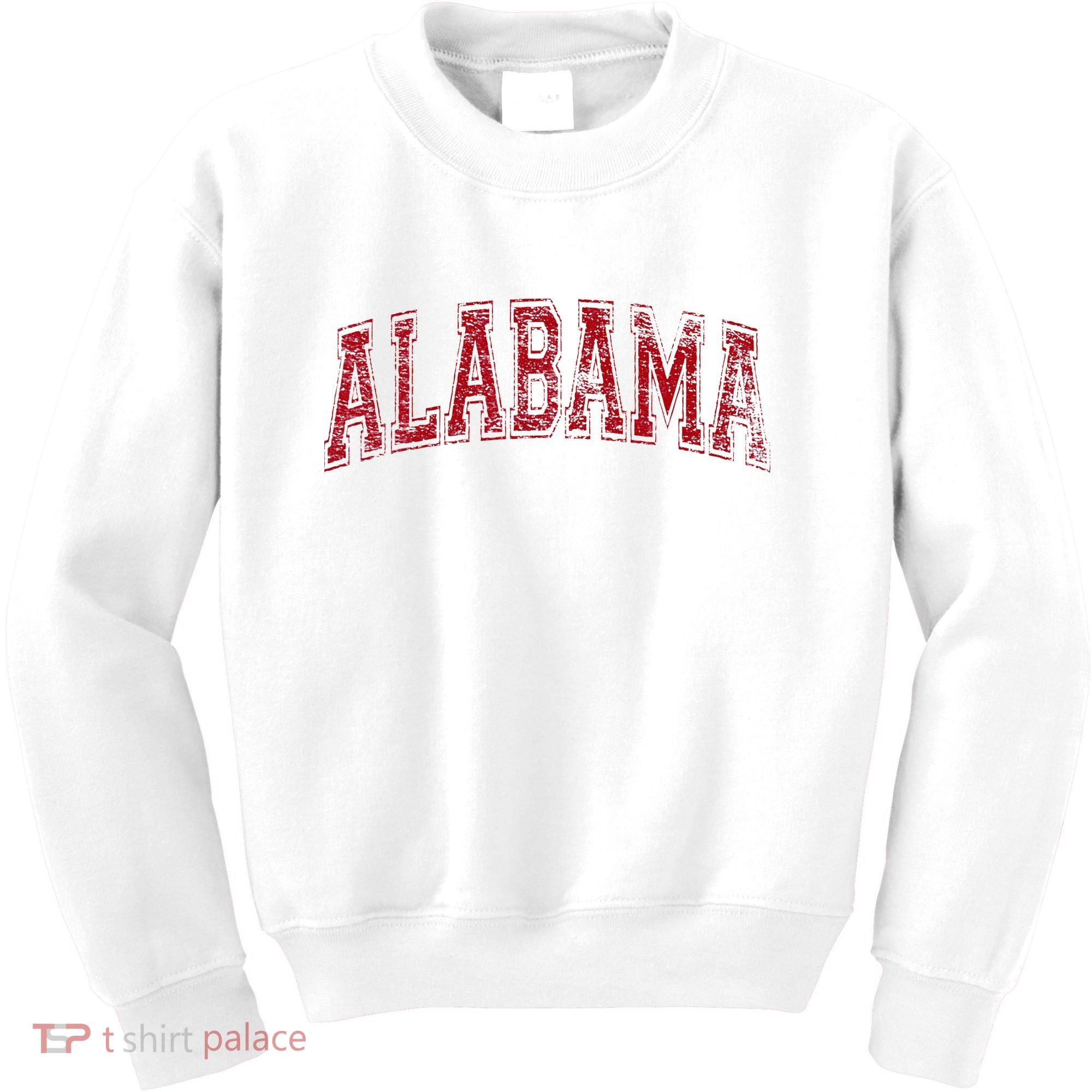 State Of Alabama Varsity Style Kids Sweatshirt
