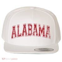 State Of Alabama Varsity Style Wool Snapback Cap thumb 0