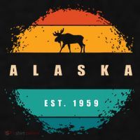 State Of Alaska Ladies PosiCharge Tri-Blend Wicking Tank thumb 2