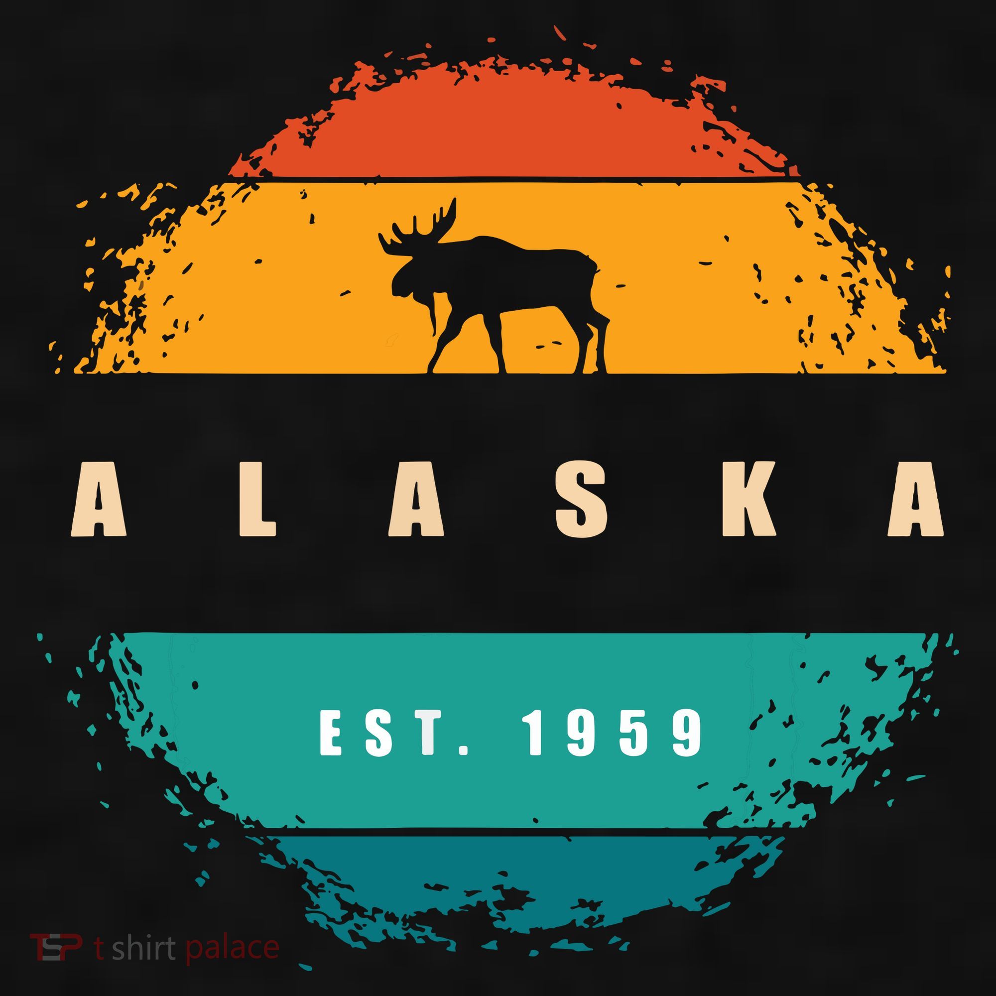 State Of Alaska Ladies PosiCharge Tri-Blend Wicking Tank