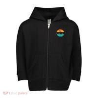 State Of Alaska Toddler Zip Fleece Hoodie thumb 0