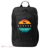 State Of Alaska City Backpack thumb 0