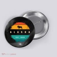 State Of Alaska Button thumb 0