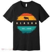 State Of Alaska Premium T-Shirt thumb 0