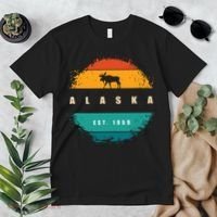 State Of Alaska Premium T-Shirt thumb 2