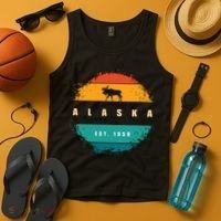 State Of Alaska Tank Top thumb 4