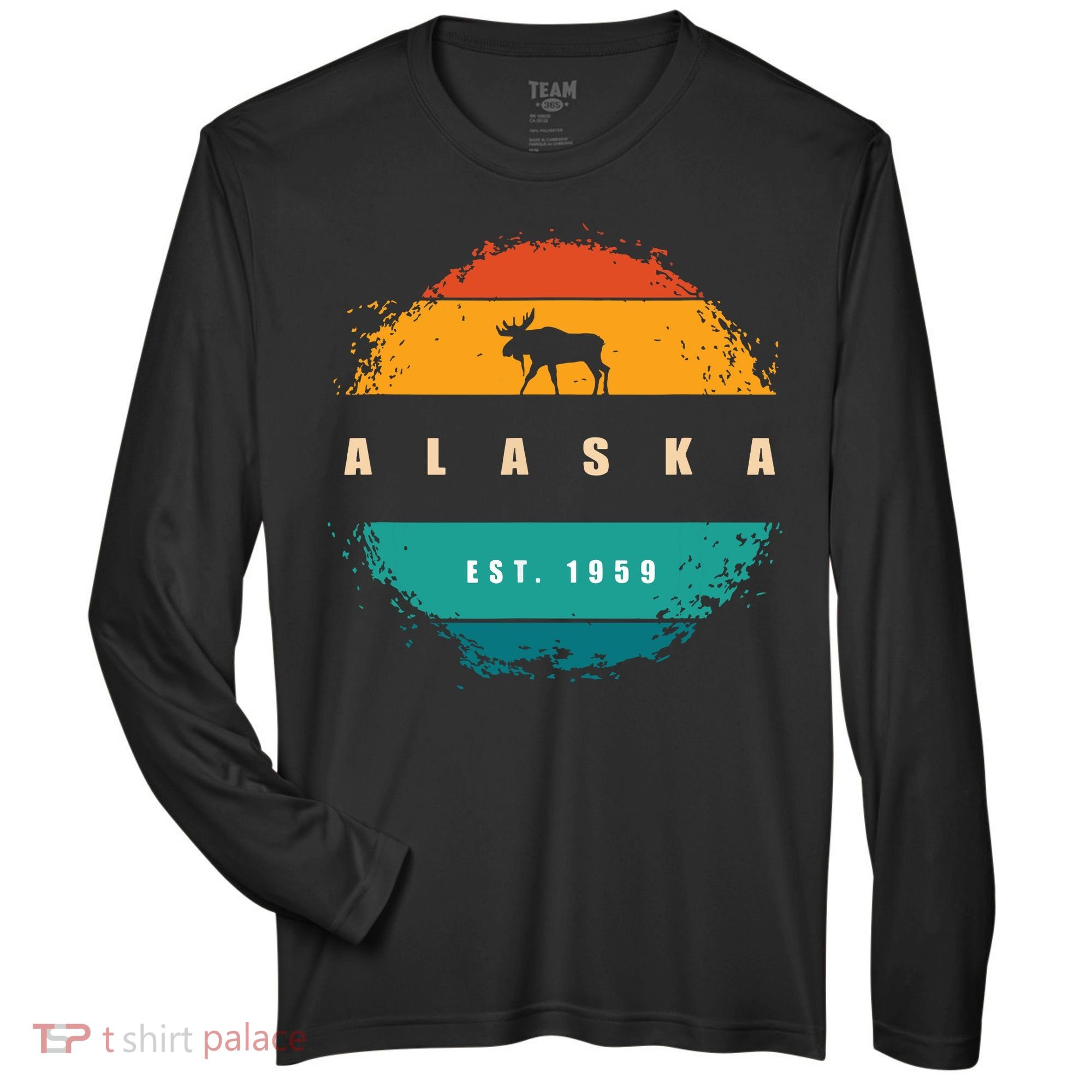 State Of Alaska Zone Performance Long-Sleeve T-Shirt