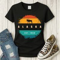 State Of Alaska Women's T-Shirt thumb 3