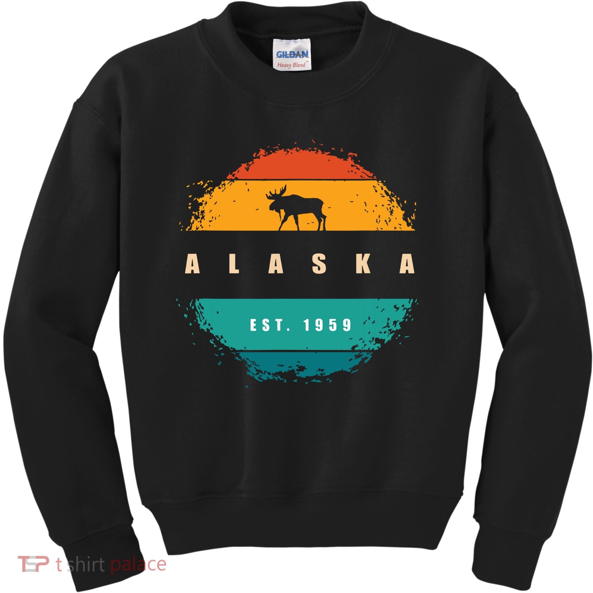 State Of Alaska Kids Sweatshirt