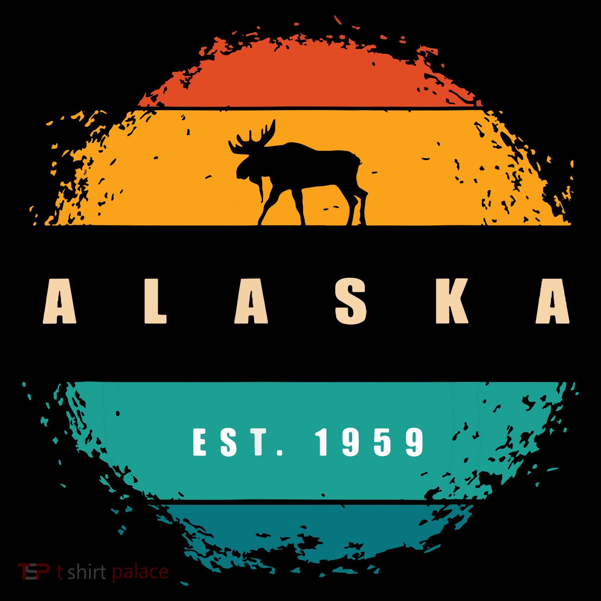 State Of Alaska Kids Hoodie