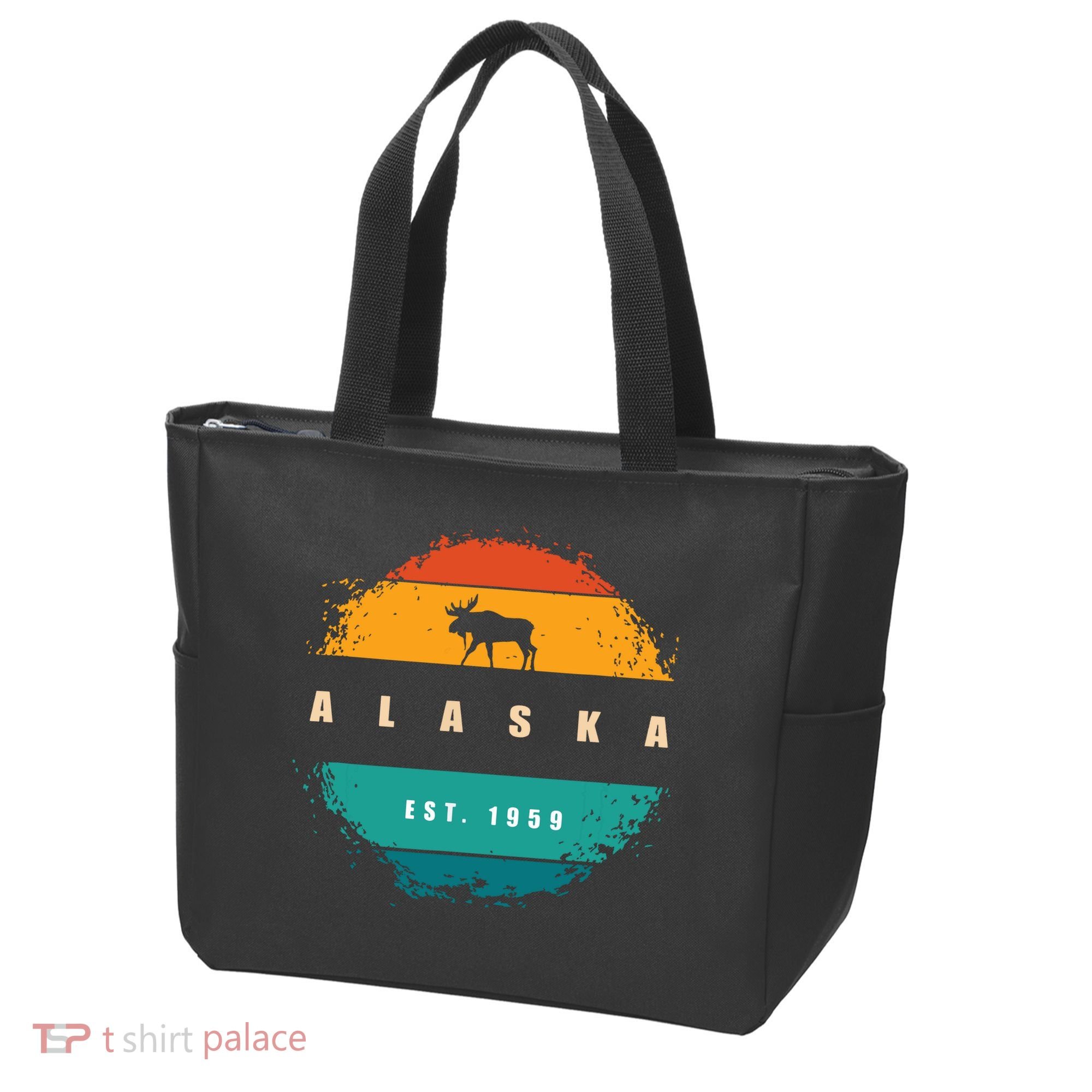 State Of Alaska Tote Bag