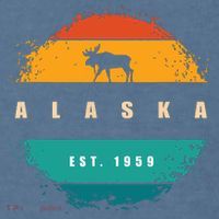 State Of Alaska Comfort Colors Garment-Dyed Hooded Sweatshirt thumb 2
