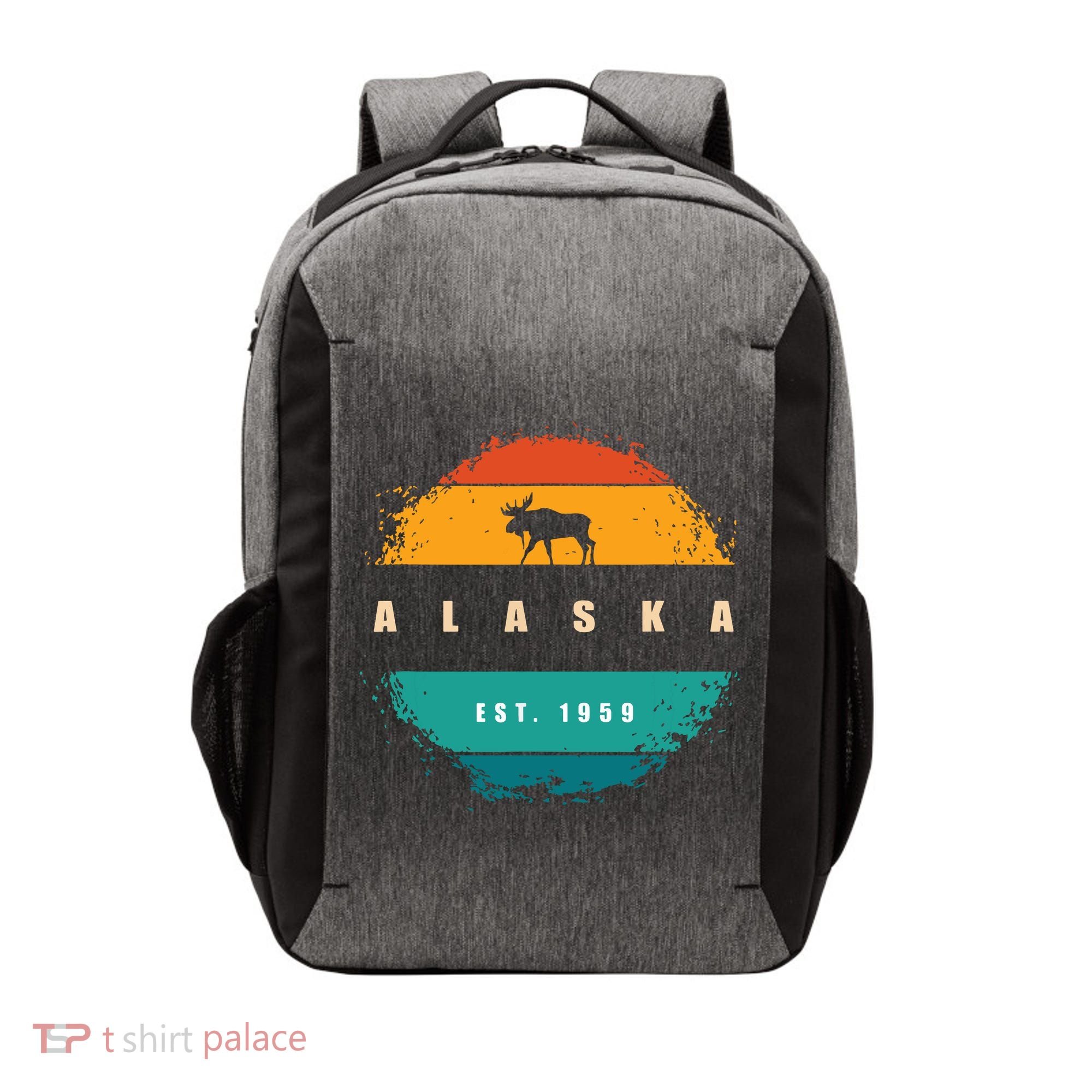 State Of Alaska Vector Backpack
