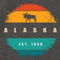 State Of Alaska Vector Backpack thumb 2