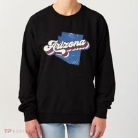 State Of Arizona Retro Logo Women's Sweatshirt thumb 0