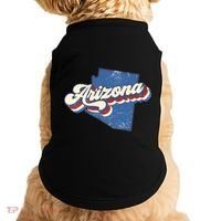 State Of Arizona Retro Logo Doggie Tank thumb 0