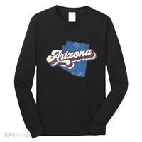 State Of Arizona Retro Logo Long Sleeve Shirt thumb 0