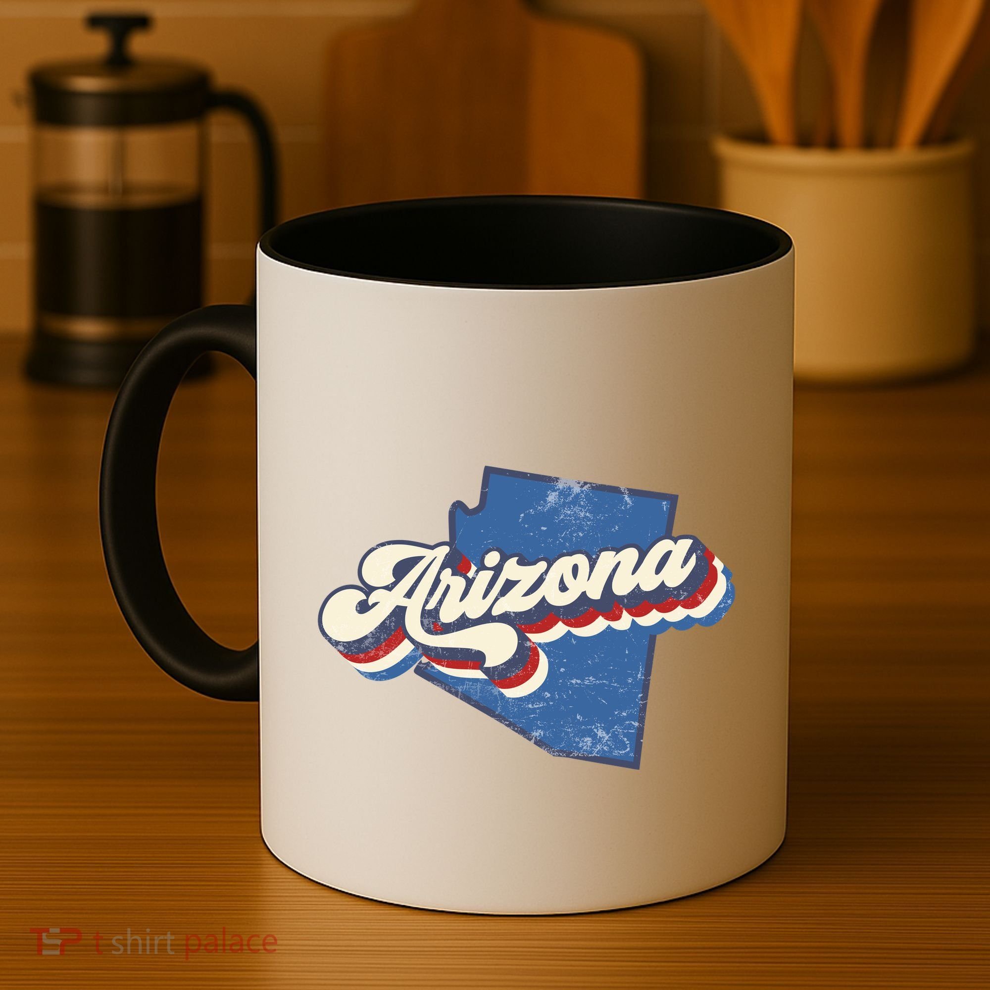 State Of Arizona Retro Logo Coffee Mug
