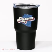State Of Arizona Retro Logo Tumbler thumb 0
