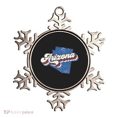 State Of Arizona Retro Logo Ornament