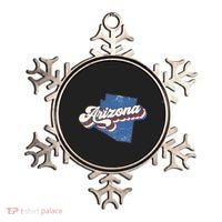 State Of Arizona Retro Logo Ornament thumb 0