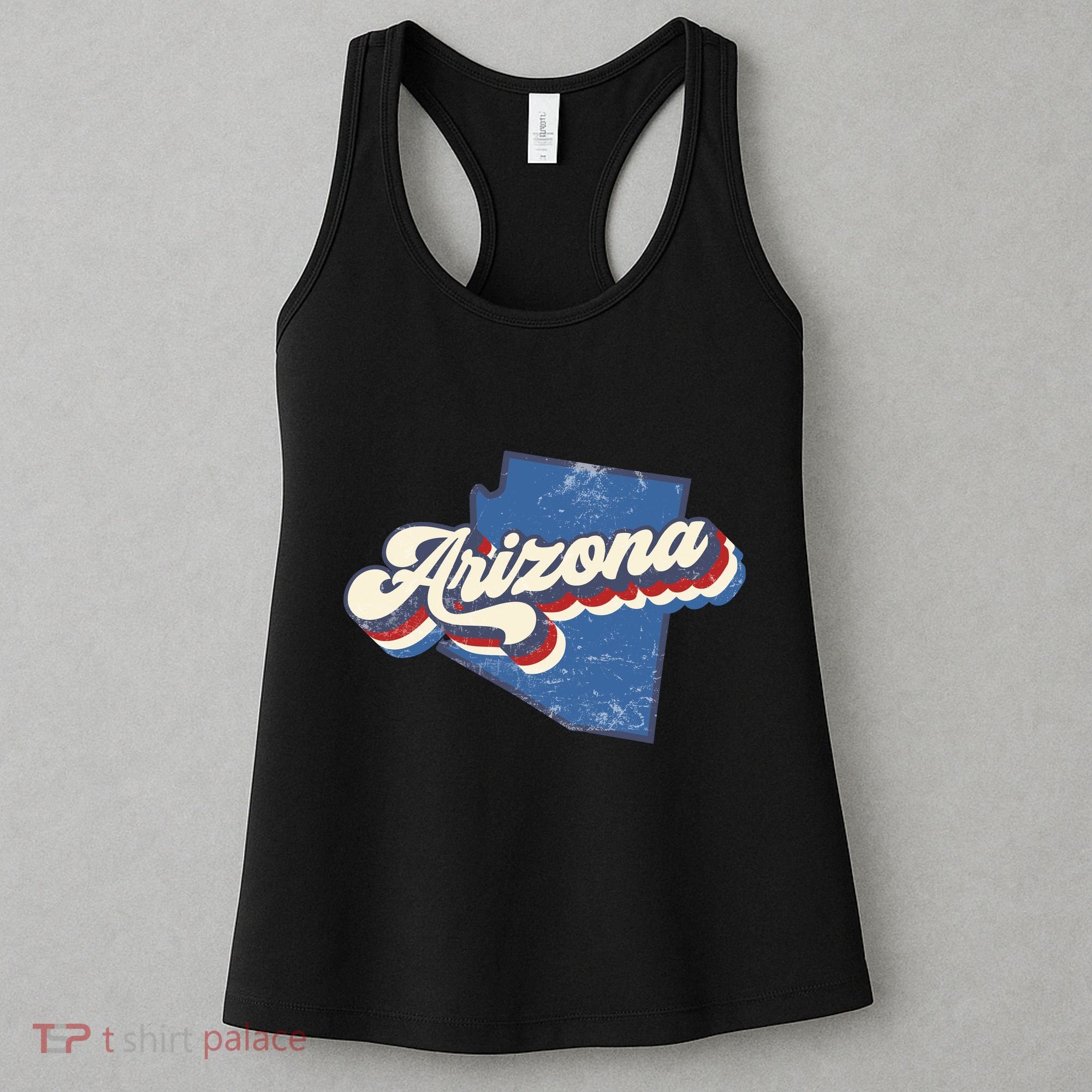 State Of Arizona Retro Logo Women's Tank Top