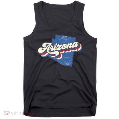 State Of Arizona Retro Logo Tank Top