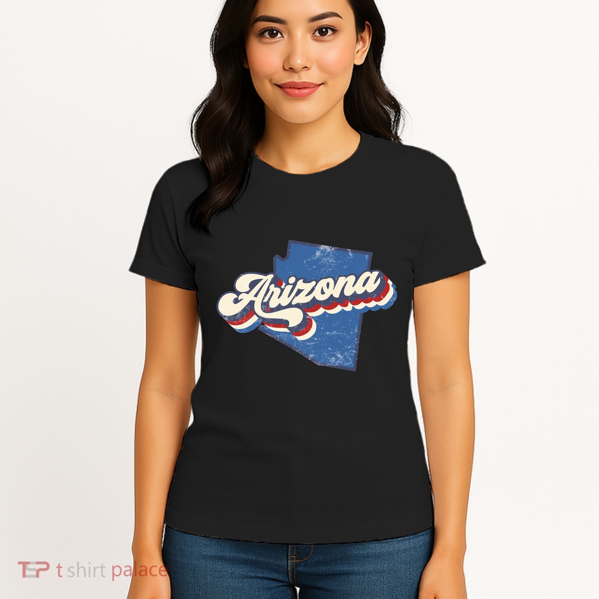 State Of Arizona Retro Logo Women's T-Shirt