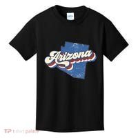 State Of Arizona Retro Logo Kids T-Shirt thumb 0