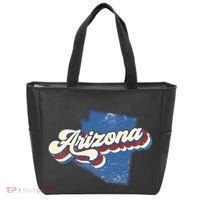 State Of Arizona Retro Logo Tote Bag thumb 0
