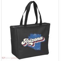 State Of Arizona Retro Logo Tote Bag thumb 2