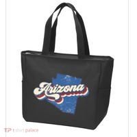State Of Arizona Retro Logo Tote Bag thumb 3