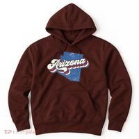 State Of Arizona Retro Logo Hoodie thumb 0
