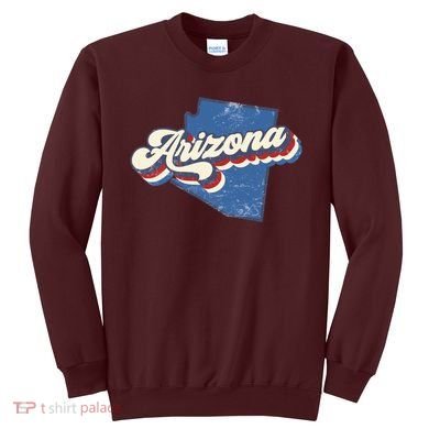 State Of Arizona Retro Logo Sweatshirt