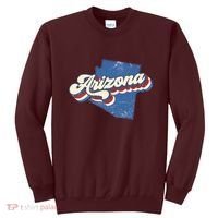 State Of Arizona Retro Logo Sweatshirt thumb 0