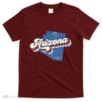 State Of Arizona Retro Logo T-Shirt thumb 0