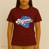 State Of Arizona Retro Logo T-Shirt thumb 4