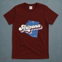 State Of Arizona Retro Logo T-Shirt thumb 5