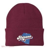 State Of Arizona Retro Logo Beanie thumb 0
