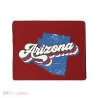 State Of Arizona Retro Logo Mousepad thumb 0