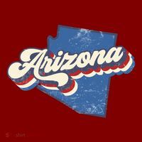 State Of Arizona Retro Logo Baby Bodysuit thumb 2